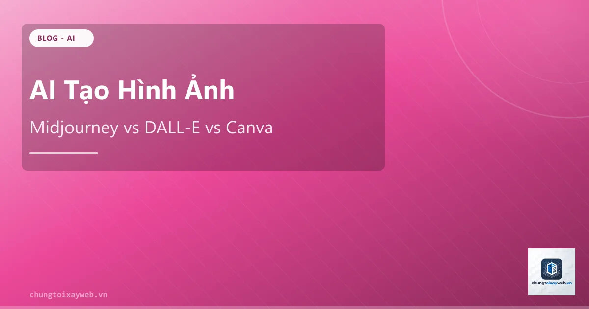 AI Tạo Hình Ảnh: So Sánh Midjourney, DALL-E, Canva