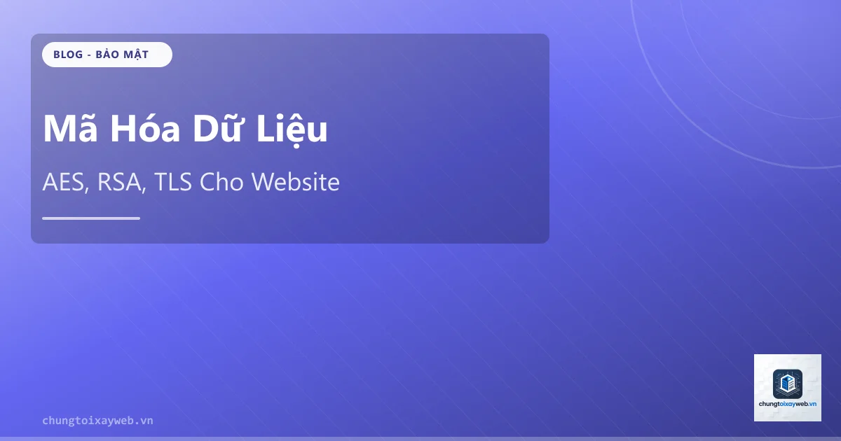 Mã Hóa Dữ Liệu Website: AES, RSA, TLS