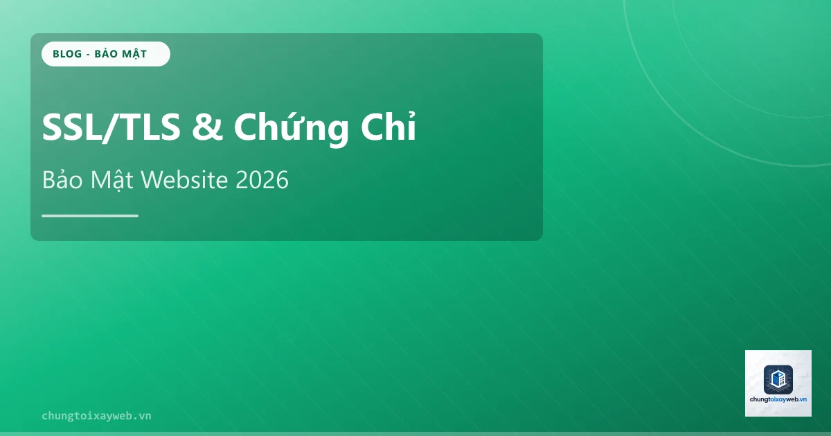 SSL/TLS: Chứng Chỉ Bảo Mật Website